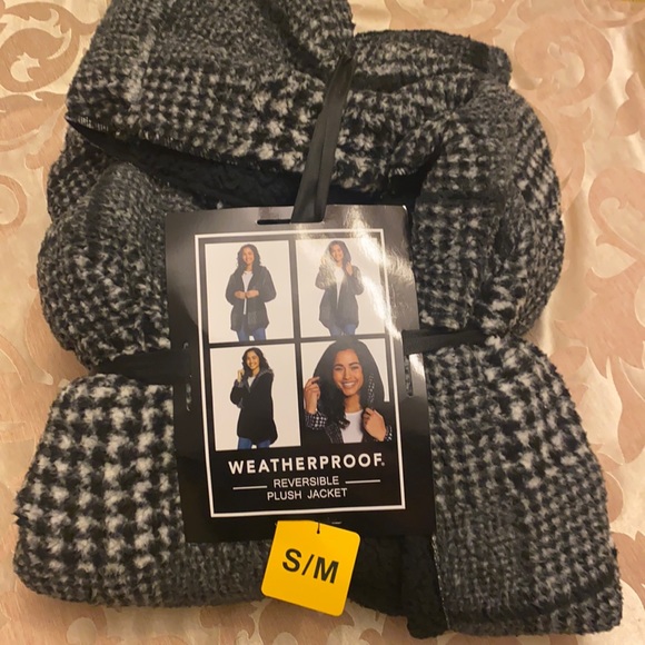 Weatherproof Reversible Plush Jacket NWT - Picture 1 of 4